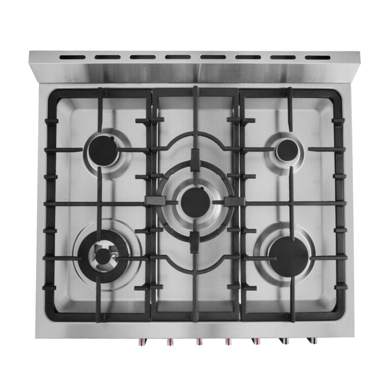 Cosmo 30-inch 5.0 cu. ft. Single Oven Gas Range COS-305AGC I Luxury Appliances Direct