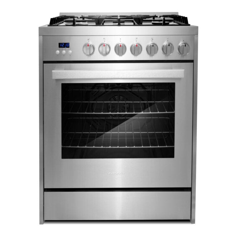 Cosmo 30-inch 5.0 cu. ft. Single Oven Gas Range COS-305AGC I Luxury Appliances Direct