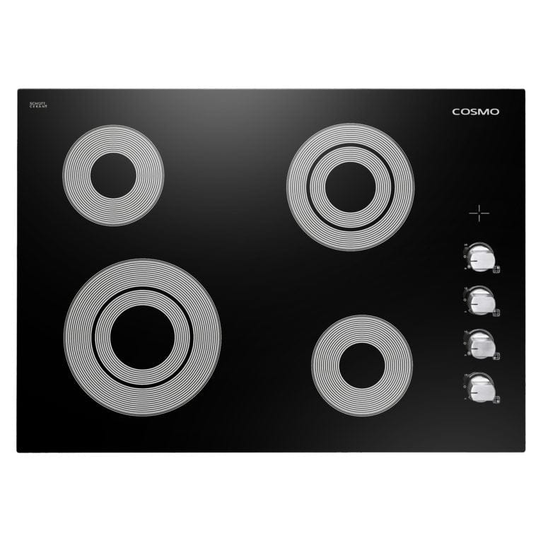 Cosmo 30-inch Drop-In Electric Ceramic Glass Cooktop COS-304ECC I Luxury Appliances Direct