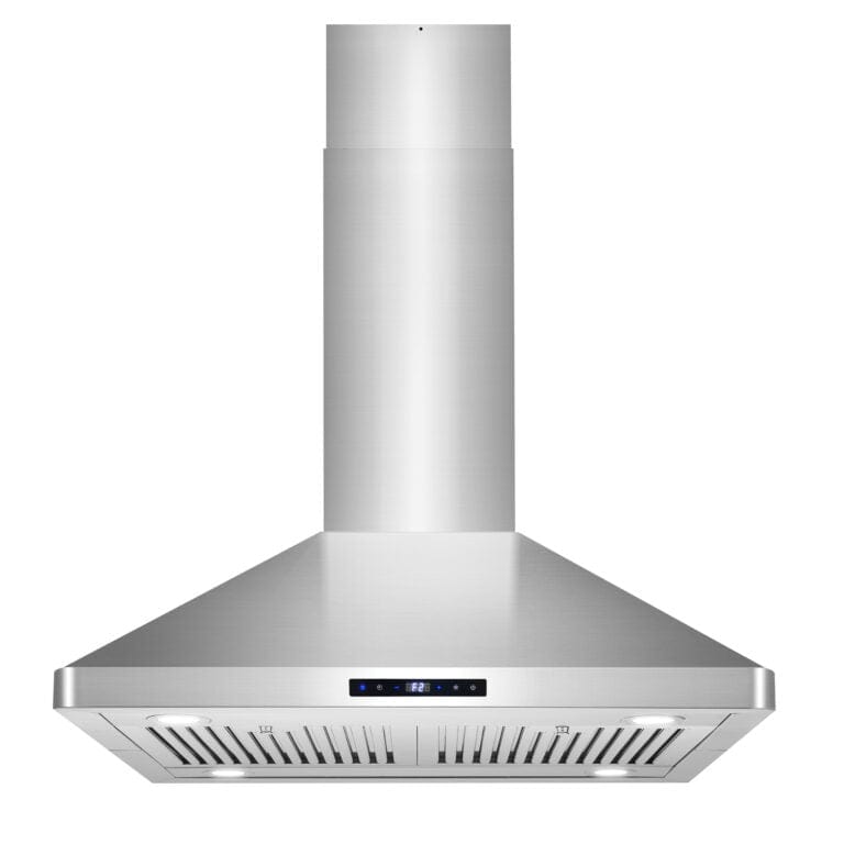 Cosmo 30-inch Island Range Hood with Digital Touch Control COS-63ISS75 I Luxury Appliances Direct