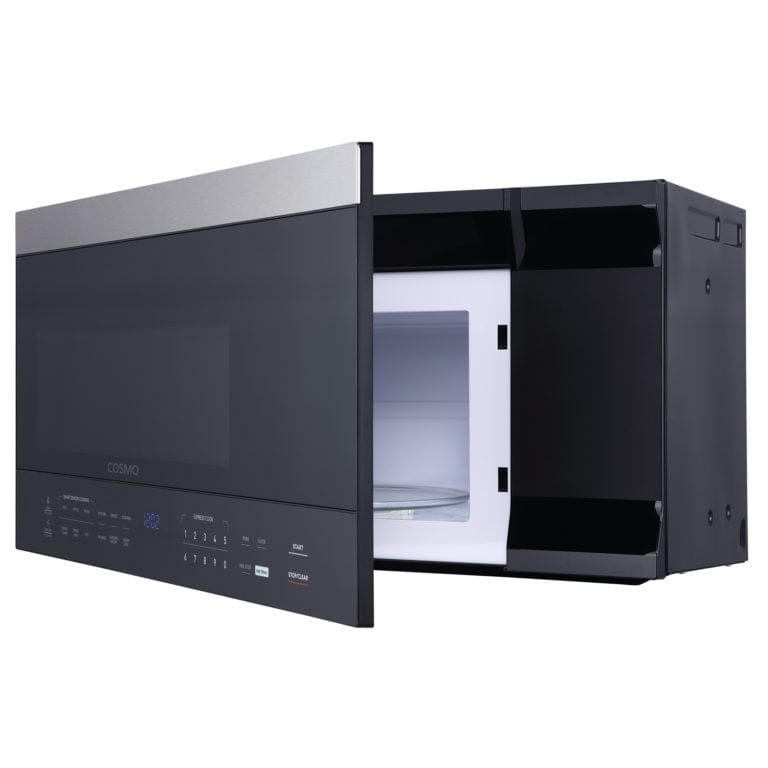 Cosmo 30-inch Over the Range Microwave with Vent Fan COS-3016ORM1SS I Luxury Appliances Direct