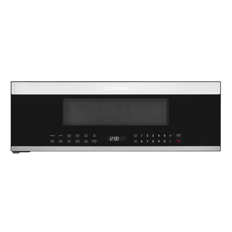 Cosmo 30-inch Slim Over the Range Microwave COS-3012ORLP1SS I Luxury Appliances Direct