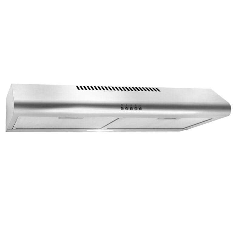 Cosmo 30-inch Under Cabinet Range Hood in Stainless Steel COS-5MU30 I Luxury Appliances Direct