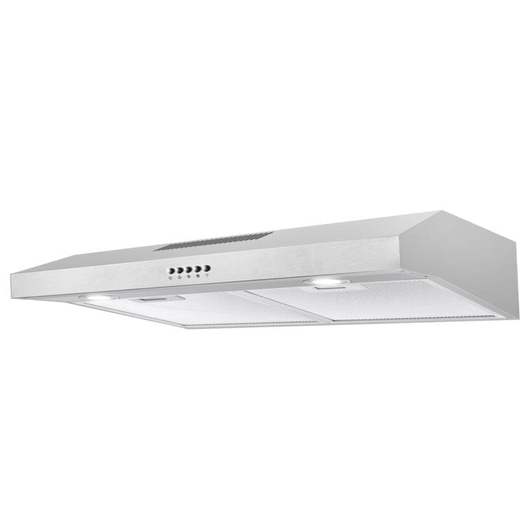 Cosmo 30-inch Under Cabinet Range Hood in Stainless Steel COS-5U30 I Luxury Appliances Direct