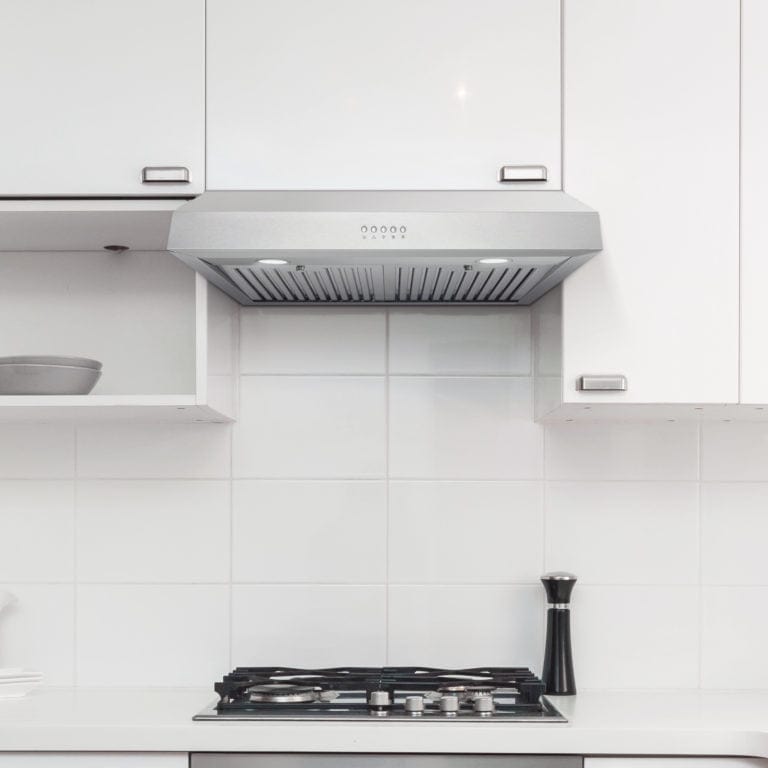 Cosmo 30-inch Under Cabinet Range Hood with Push Button Controls UC30 I Luxury Appliances Direct