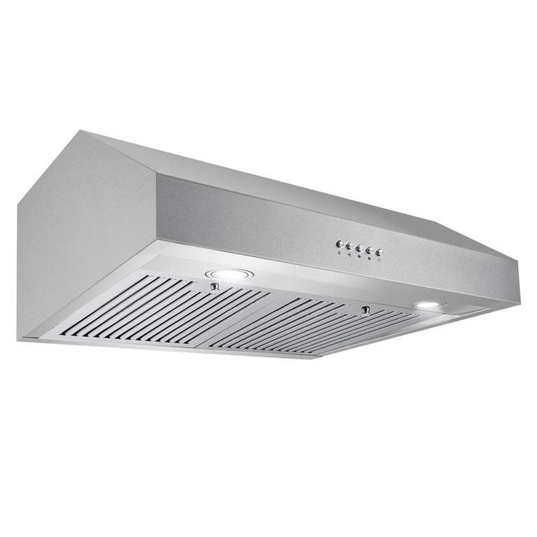 Cosmo 30-inch Under Cabinet Range Hood with Push Button Controls UC30 I Luxury Appliances Direct
