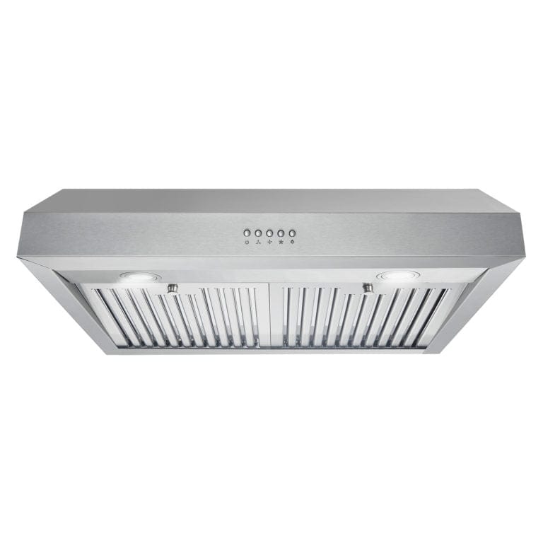 Cosmo 30-inch Under Cabinet Range Hood with Push Button Controls UC30 I Luxury Appliances Direct
