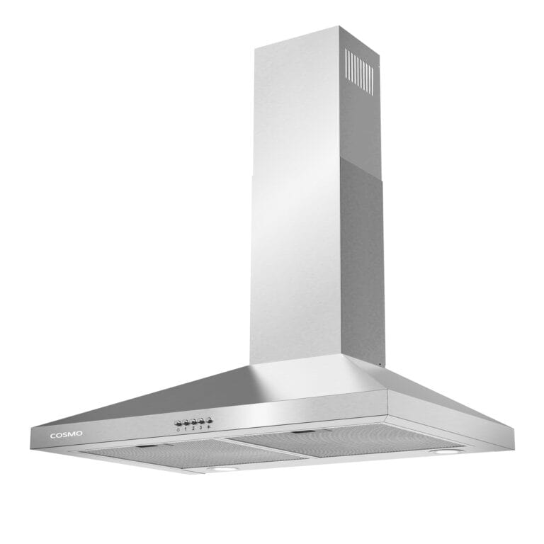 Cosmo 30-inch Wall Mount Range Hood in Stainless Steel COS-63024P I Luxury Appliances Direct