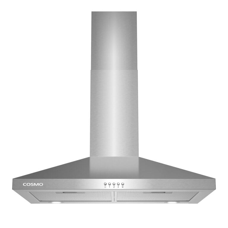 Cosmo 30-inch Wall Mount Range Hood in Stainless Steel COS-63024P I Luxury Appliances Direct