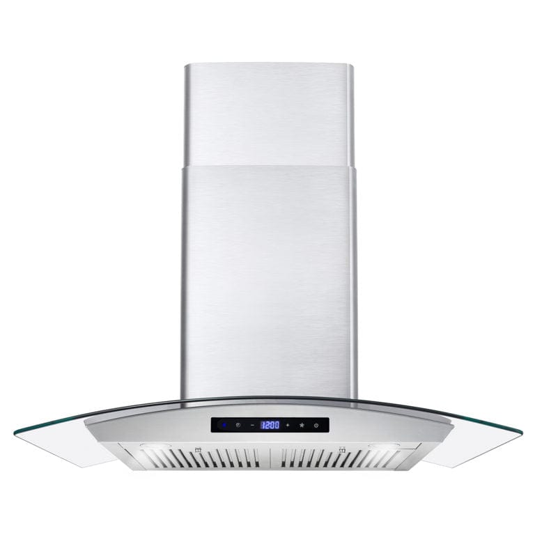 Cosmo 30-inch Wall Mount Range Hood in Stainless Steel COS-668AS750 I Luxury Appliances Direct