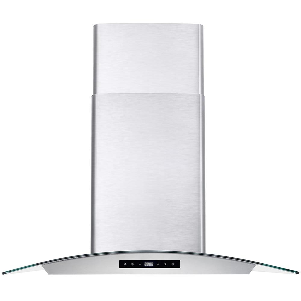 Cosmo 30-inch Wall Mount Range Hood with Touch Control COS-668AS750-DL I Luxury Appliances Direct