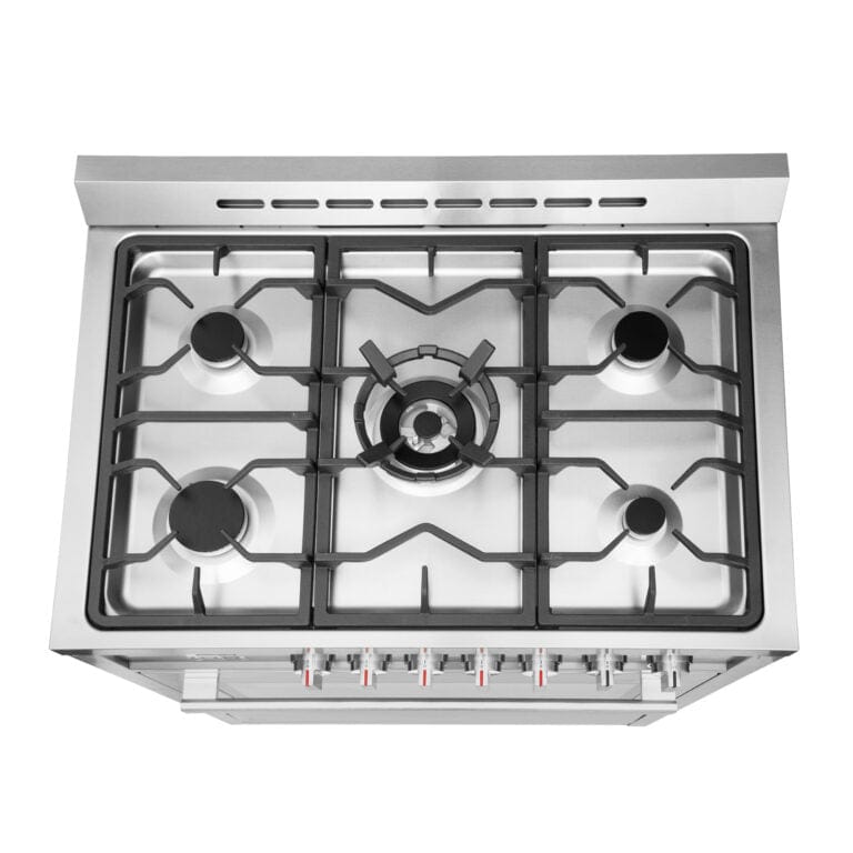 Cosmo 36-inch 3.8 cu. ft. Single Oven Gas Range COS-965AGC I Luxury Appliances Direct