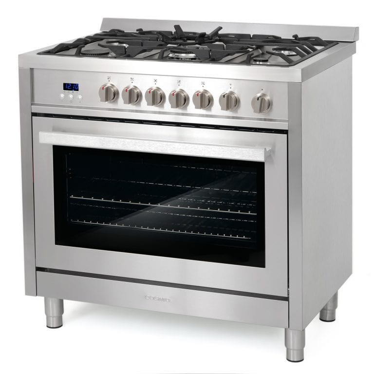 Cosmo 36-inch 3.8 cu. ft. Single Oven Gas Range COS-965AGFC I Luxury Appliances Direct