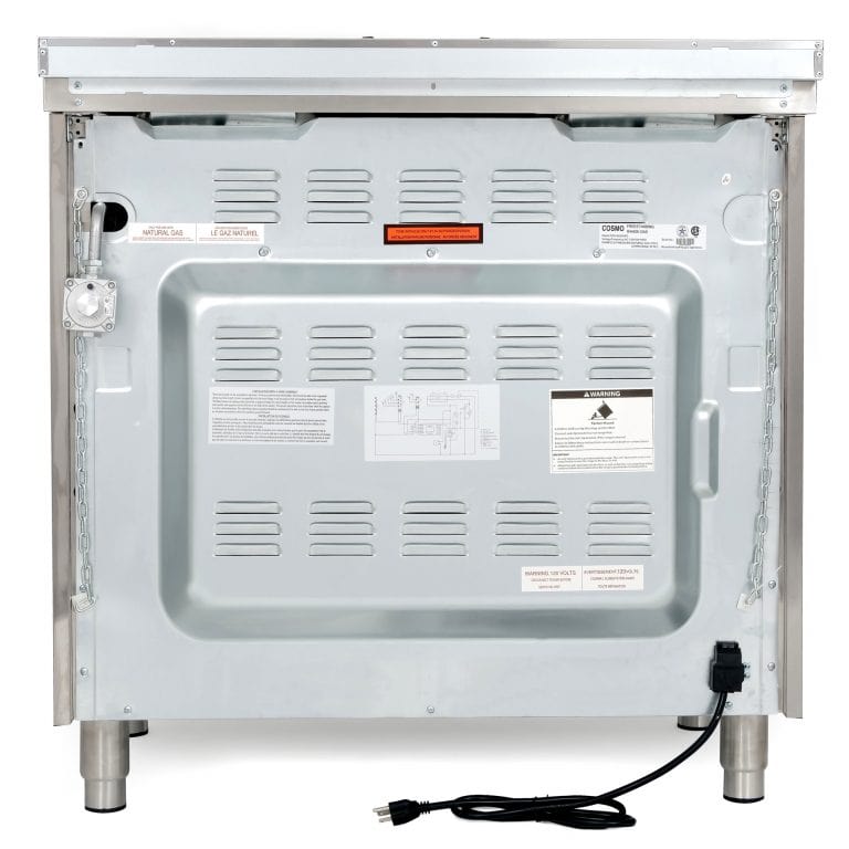 Cosmo 36-inch 3.8 cu. ft. Single Oven Gas Range COS-965AGFC I Luxury Appliances Direct