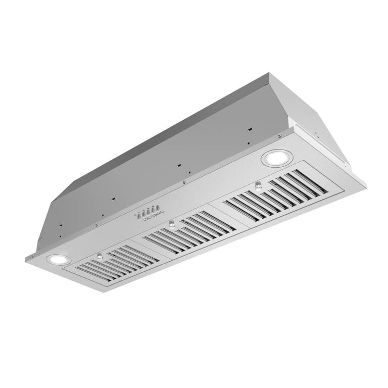 Cosmo 36-inch Insert Range Hood in Stainless Steel COS-36IRHP I Luxury Appliances Direct