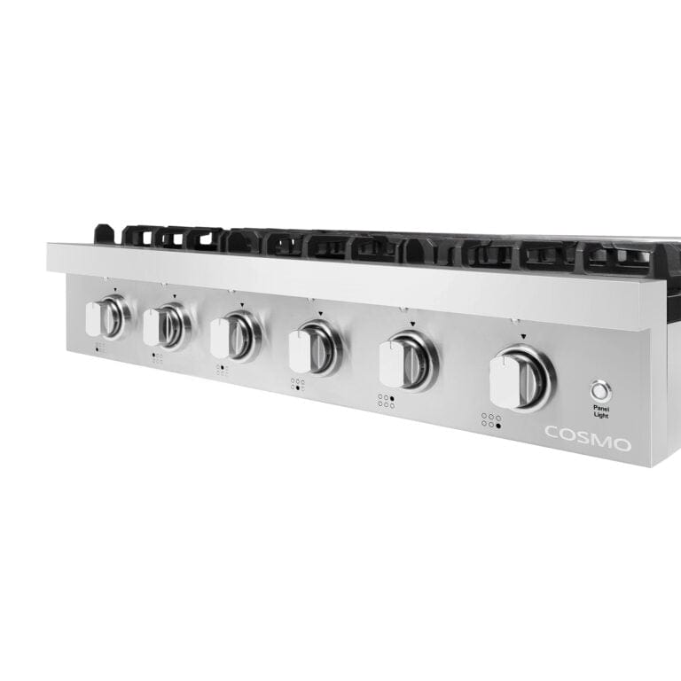 Cosmo 36-inch Professional Style Slide-In Gas Cooktop COS-GRT366 I Luxury Appliances Direct