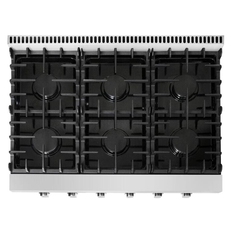Cosmo 36-inch Professional Style Slide-In Gas Cooktop COS-GRT366 I Luxury Appliances Direct