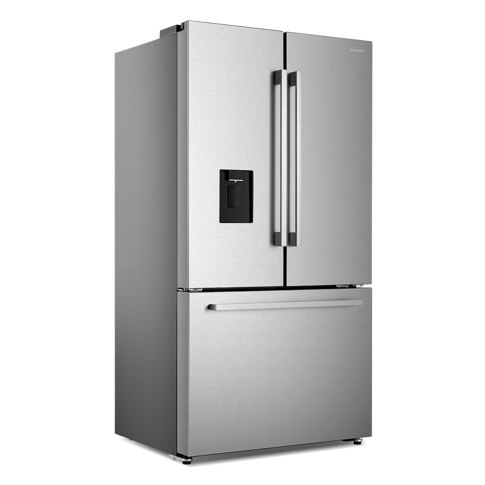 Cosmo 36-inch Stainless Steel French Door Refrigerator COS-FDR223GWSS I Luxury Appliances Direct