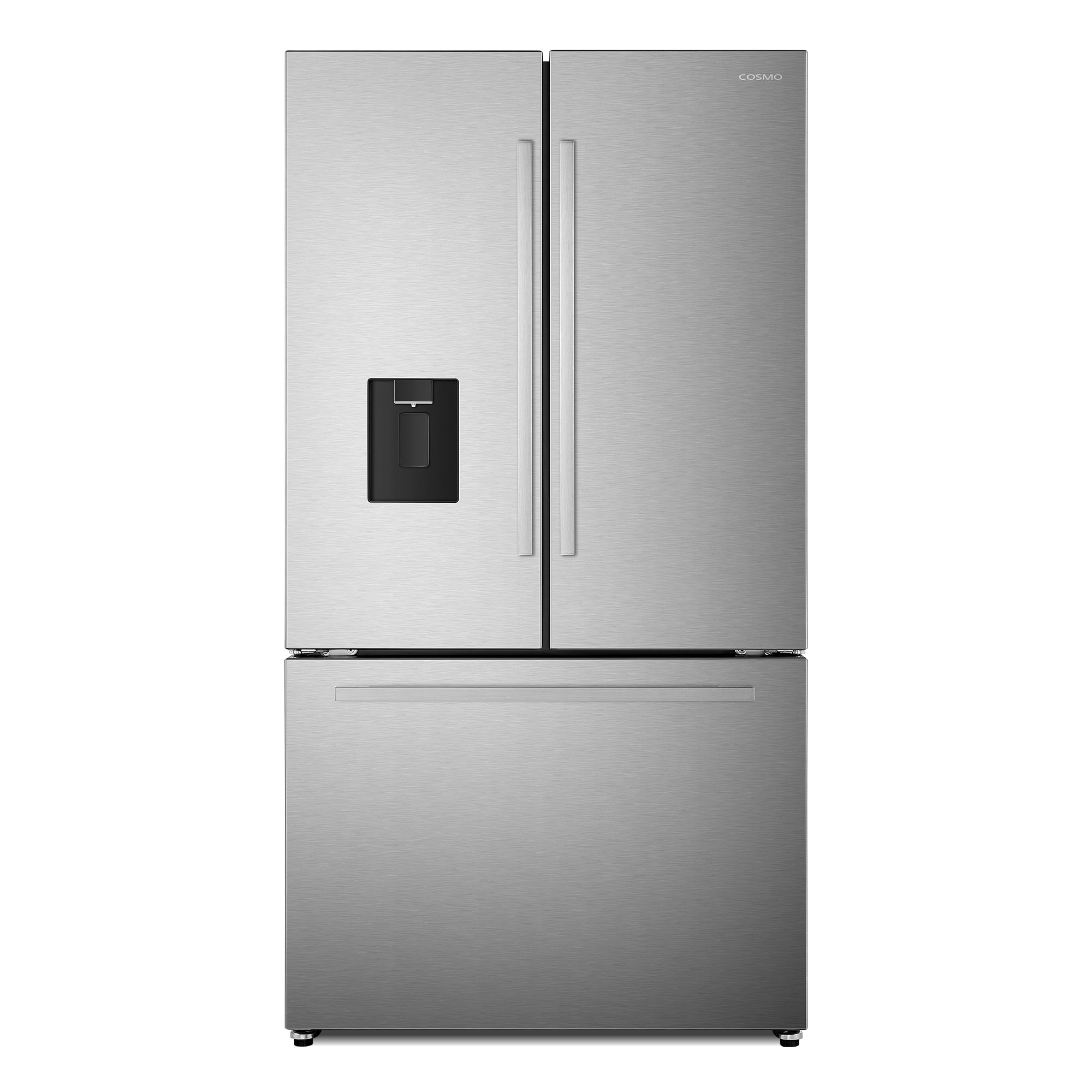 Cosmo 36-inch Stainless Steel French Door Refrigerator COS-FDR223GWSS I Luxury Appliances Direct