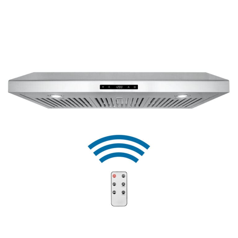 Cosmo 36-inch Under Cabinet Range Hood with Remote Control COS-KS6U36 I Luxury Appliances Direct