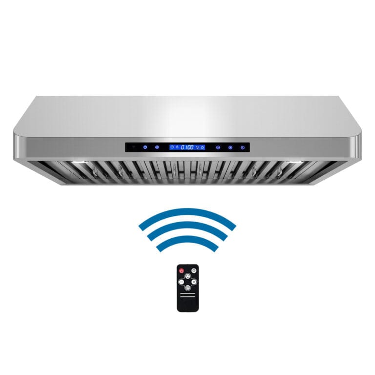 Cosmo 36-inch Under Cabinet Range Hood with Remote Control COS-QS90 I Luxury Appliances Direct