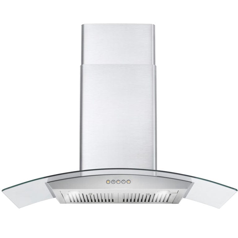 Cosmo 36-inch Wall Mount Range Hood in Stainless Steel COS-668A900 I Luxury Appliances Direct
