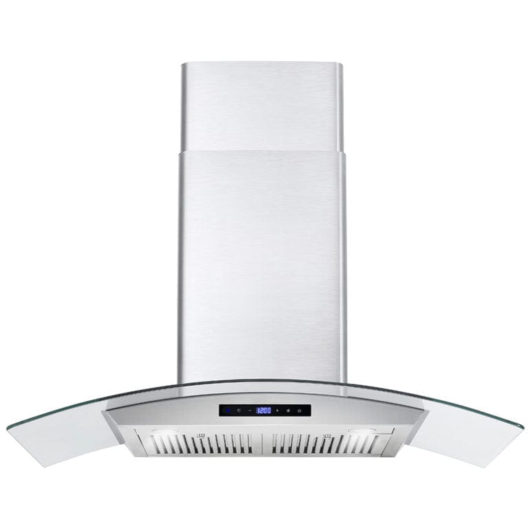 Cosmo 36-inch Wall Mount Range Hood in Stainless Steel COS-668AS900 I Luxury Appliances Direct