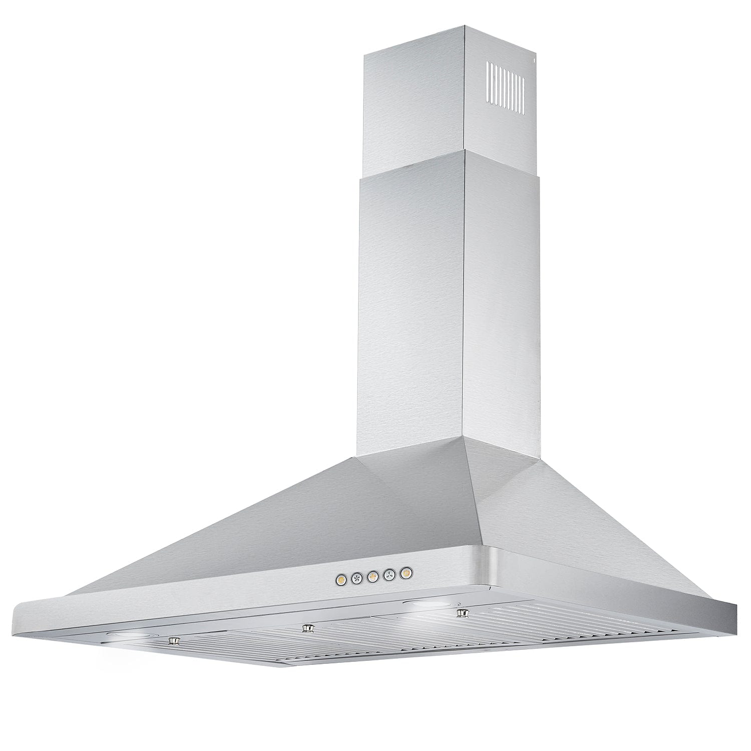 Cosmo 36-inch Wall Mount Range Hood with Push Control COS-63190-DL I Luxury Appliances Direct