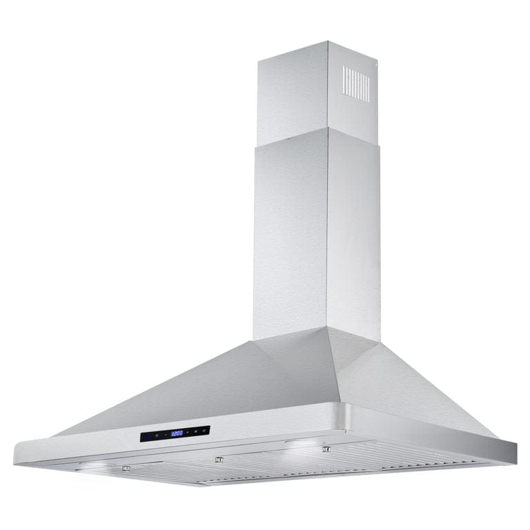 Cosmo 36-inch Wall Mount Range Hood with Touch Controls COS-63190S I Luxury Appliances Direct