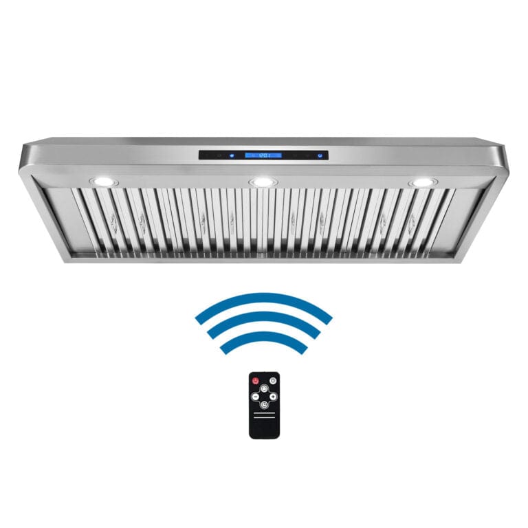 Cosmo 48-inch Under Cabinet Range Hood with Remote Control COS-QS48 I Luxury Appliances Direct