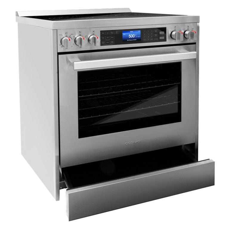 Cosmo Commercial 30-inch 5 cu. ft. Electric Range COS-305AERC I Luxury Appliances Direct