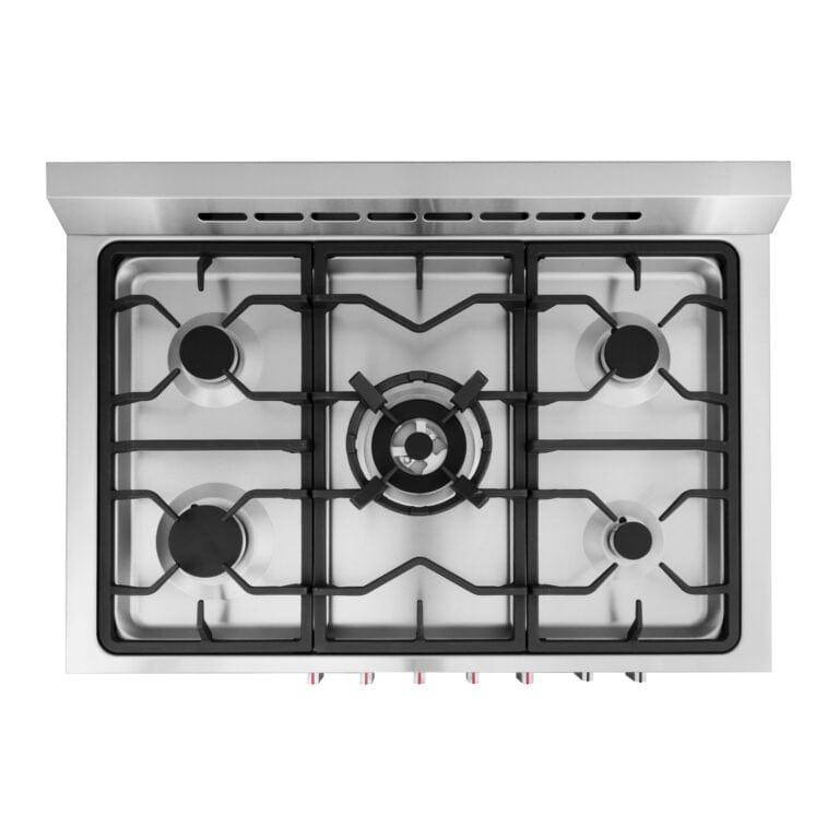 Cosmo Commercial 36-inch 3.8 cu. ft. Single Oven Dual Fuel Range F965 I Luxury Appliances Direct