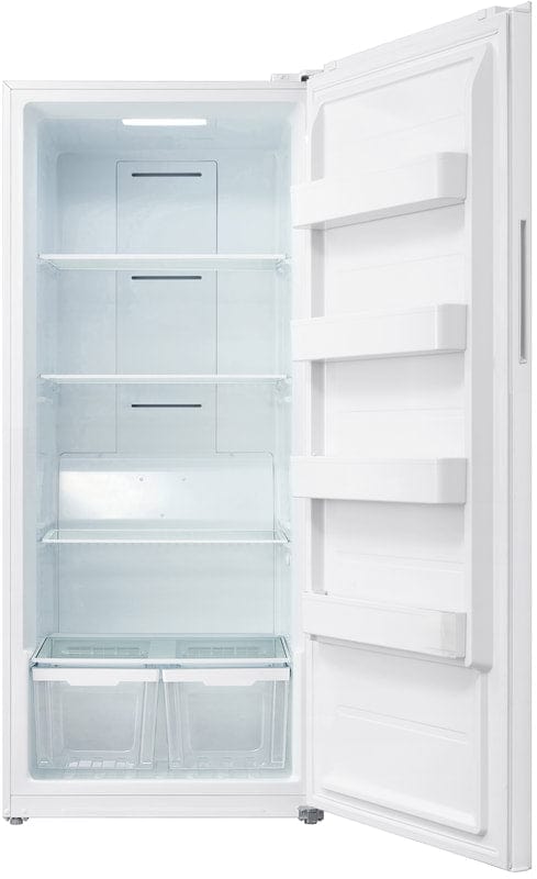 Crosley 21 Cubic Feet White Upright Freezer VFUM21UW I Luxury Appliances Direct