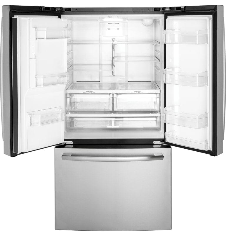 Crosley 25.6 Cubic Feet Stainless Steel French Door Refrigerator-Freezer XFE26JSMSS I Luxury Appliances Direct