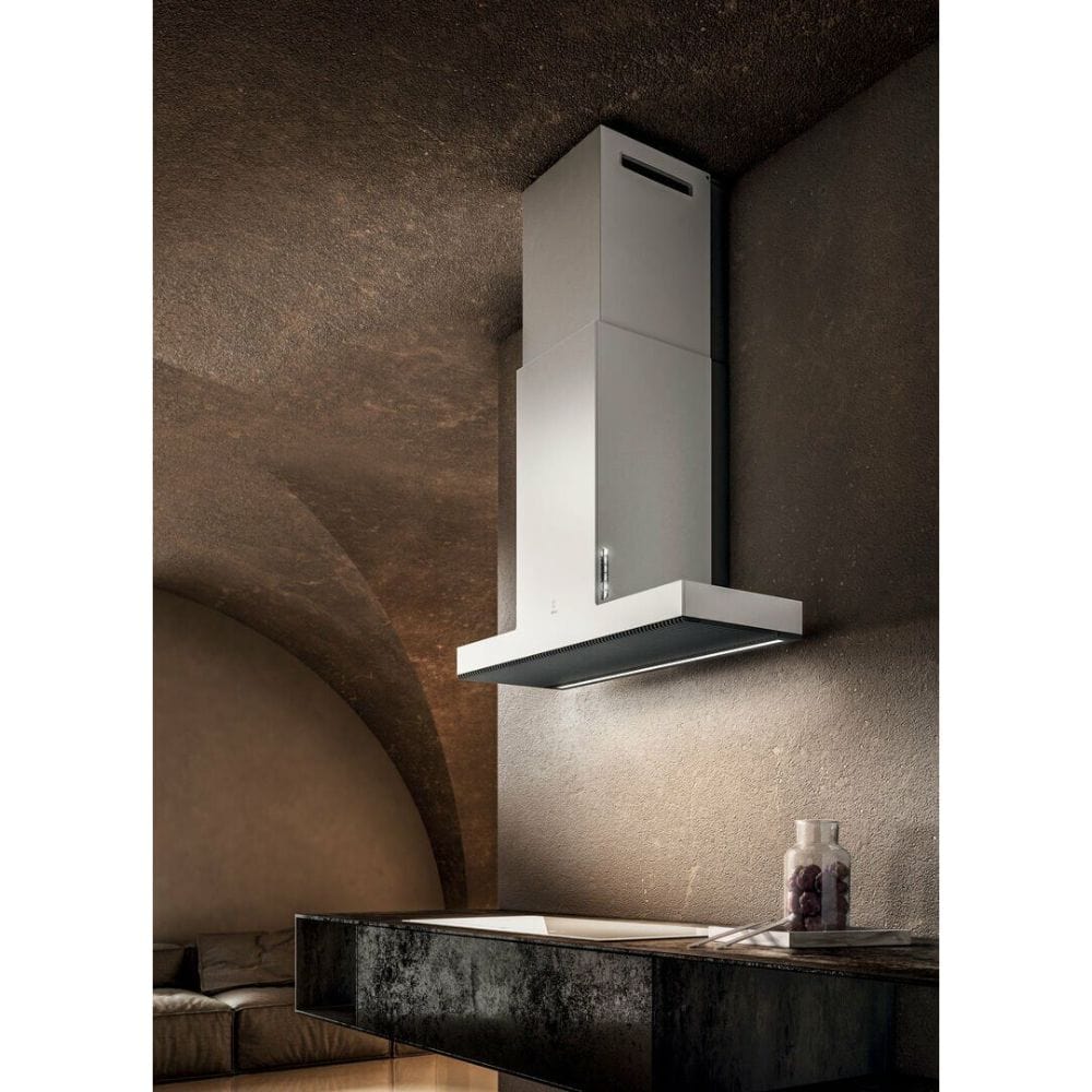 Elica 36 inch 600CFM Haiku Series Wall Mount Range Hood EHK636 I Luxury Appliances Direct