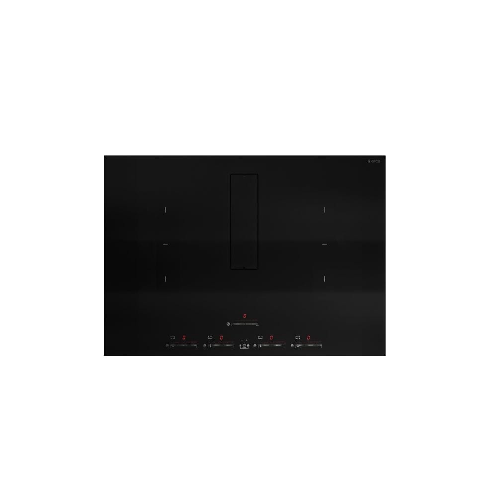 Elica 36 inch Nikola Tesla Flux Induction Cooktop W/ 4 Cooking Zones 10 Temperature Zones ENF436BL I Luxury Appliances Direct