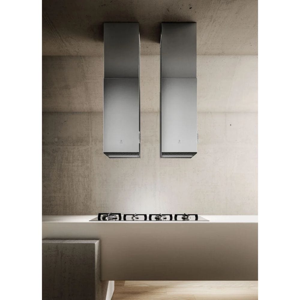 Elica Haiku Series 48-Inch Island Mount Range Hood EHI648 I Luxury Appliances Direct