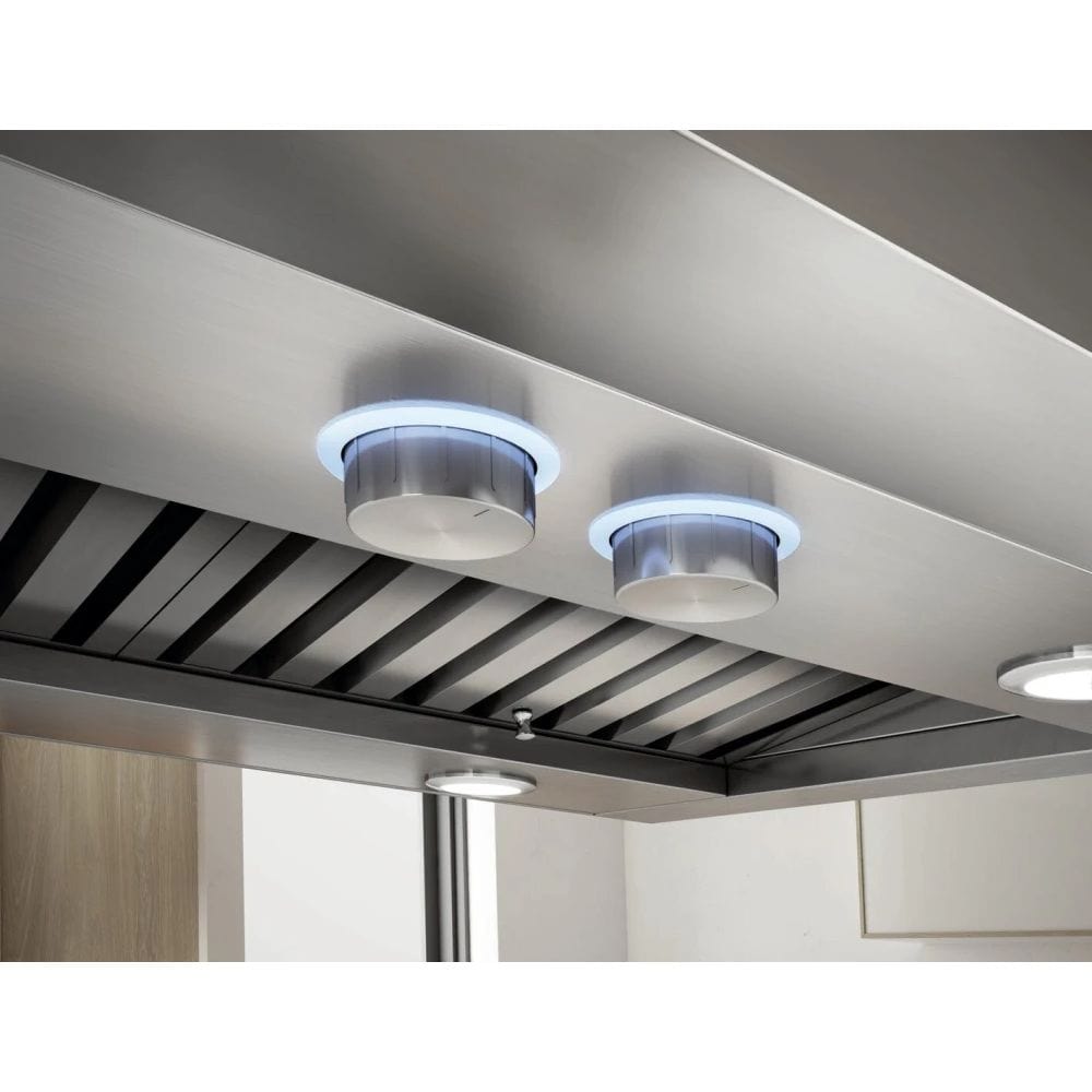 Elica 36 inch Leone Series 1200CFM Island Mount Range Hood ELI136S2 I Luxury Appliances Direct