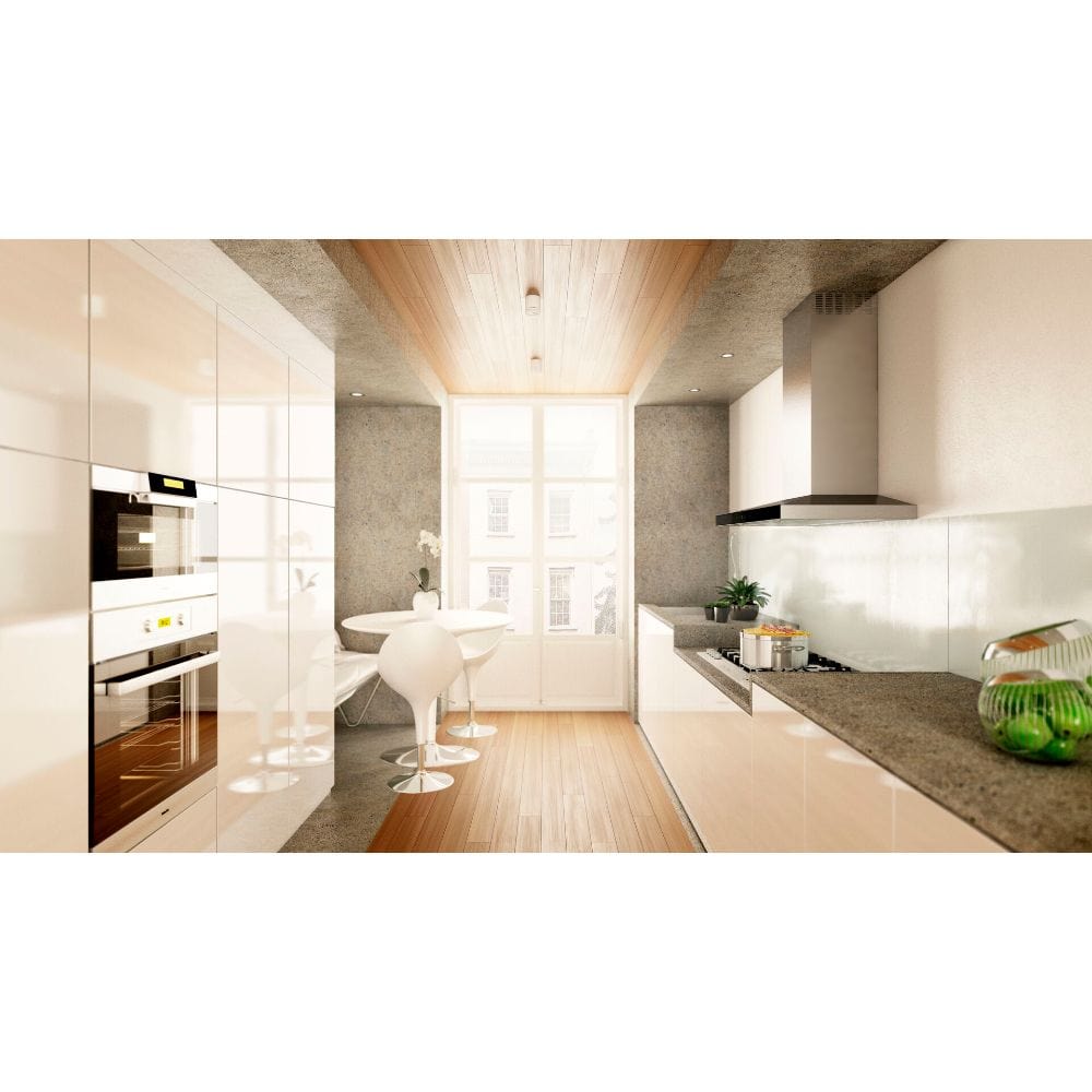 Elica 30 inch Lugano Series 600 CFM Wall Mount Range Hood ELG630S3 I Luxury Appliances Direct