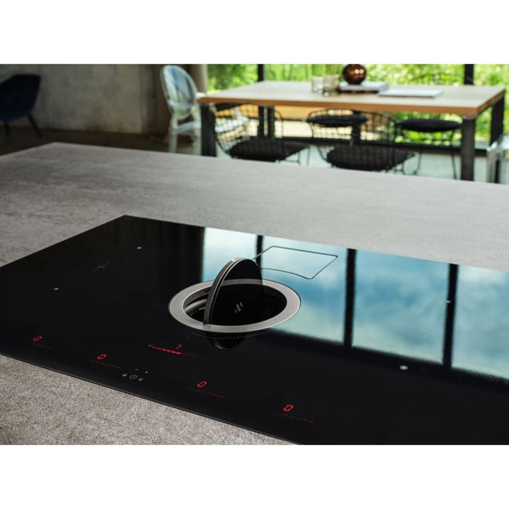 Elica Nikola Tesla Switch Induction Cooktop W/ 4 Cooking Zones ENS436BL I Luxury Appliances Direct