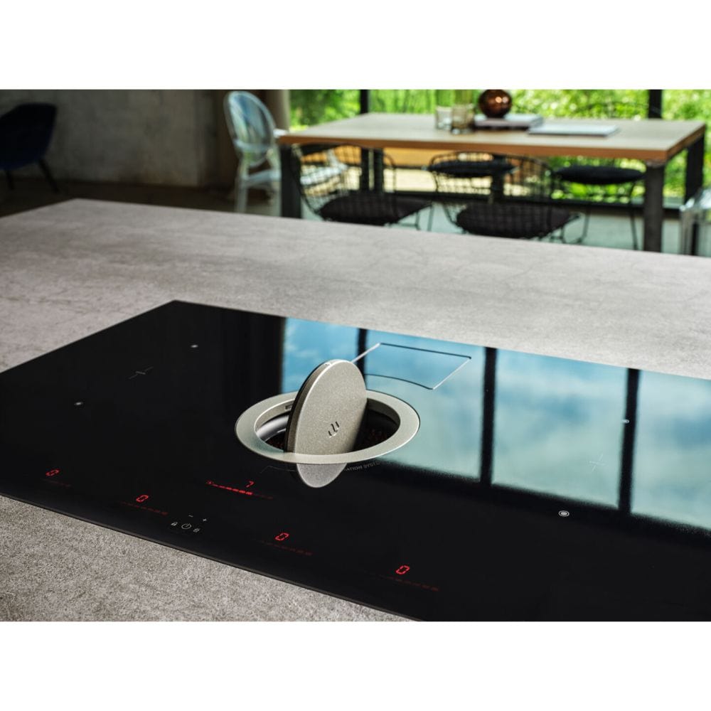 Elica Nikola Tesla Switch Induction Cooktop W/ 4 Cooking Zones ENS436BL I Luxury Appliances Direct