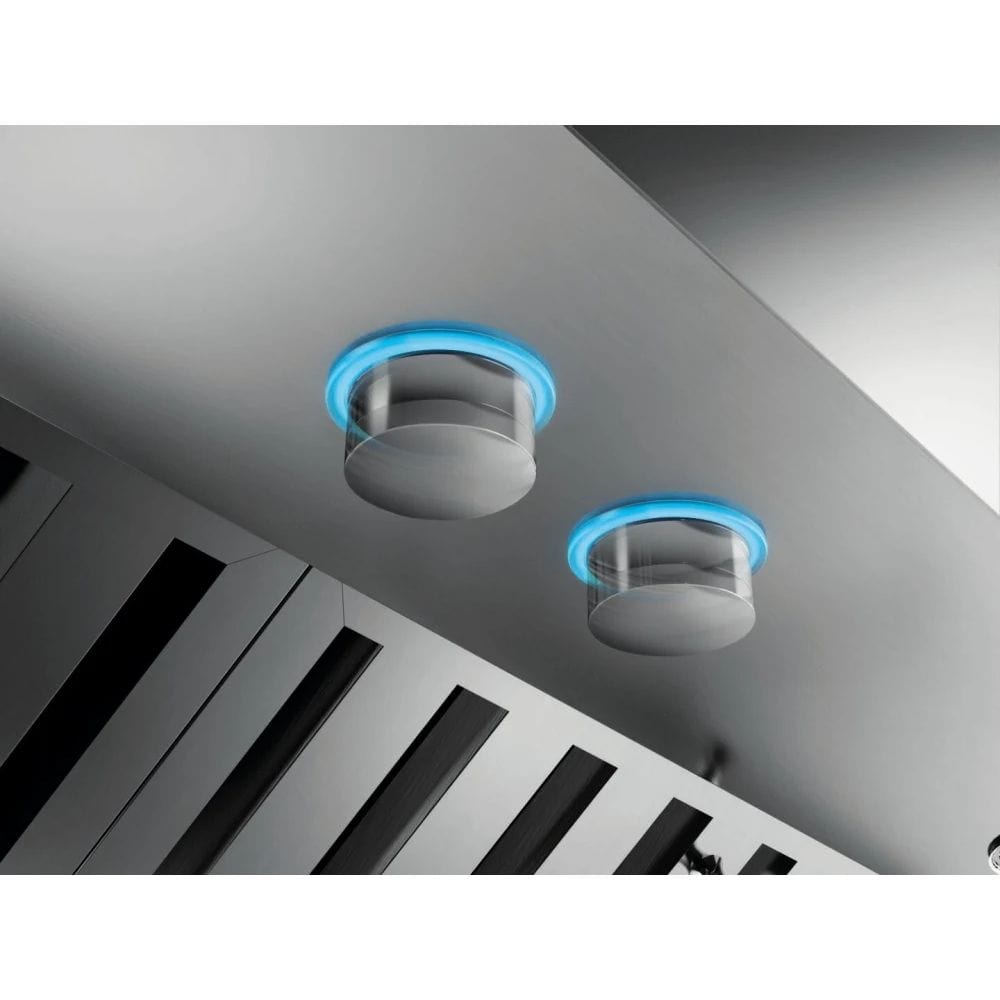 Elica 42 inch Vavano Series Island Mount Range Hood EVI642S1 I Luxury Appliances Direct