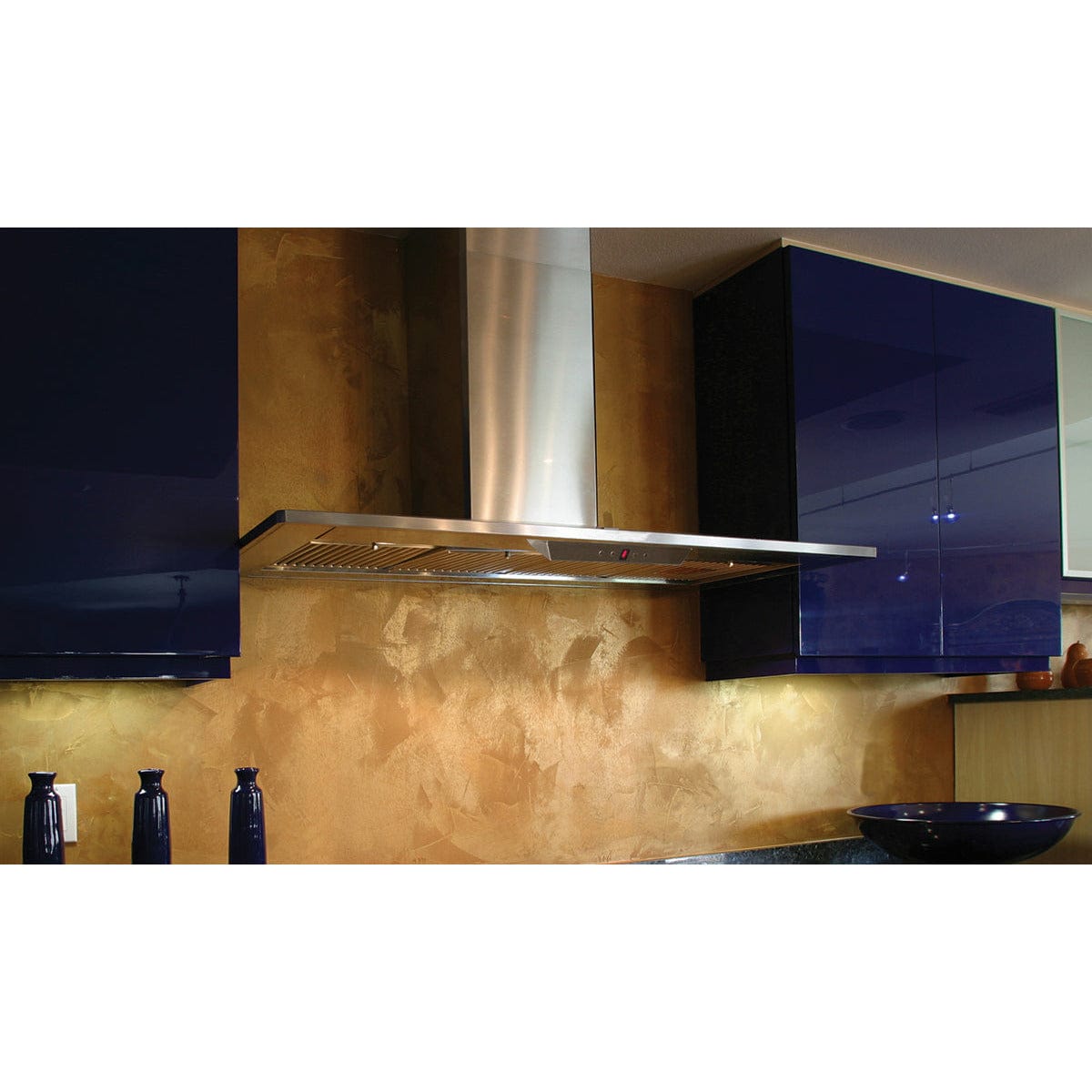 FABER 48 inch Diamante 600CFM Range Hood DIAM48SS I Luxury Appliances Direct