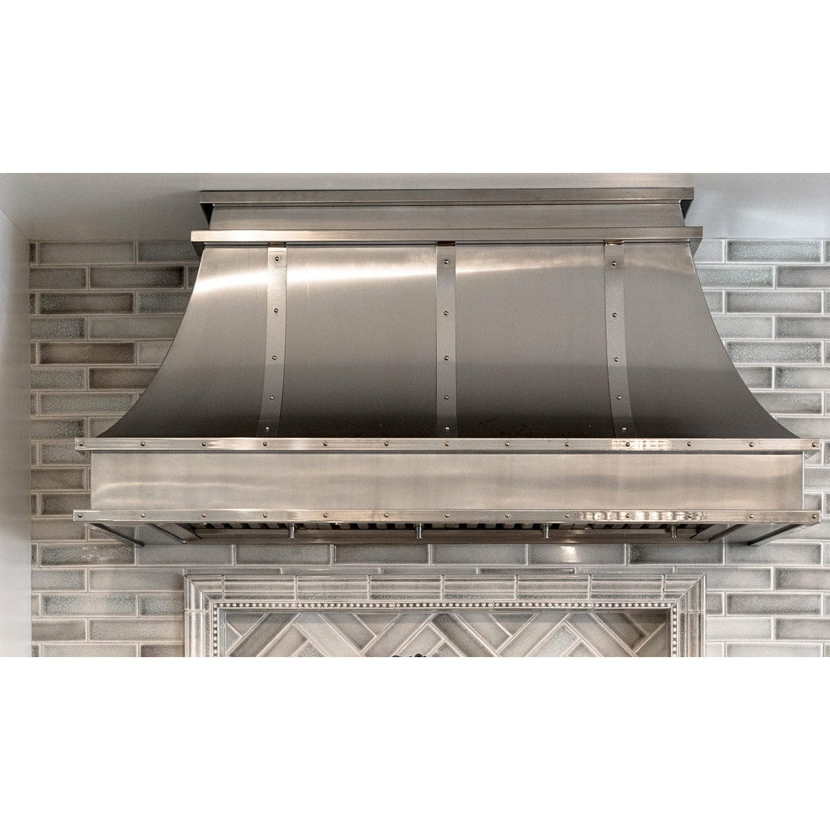 FABER 48 inch Inca Pro Plus 1200cfm Stainless Steel Range Hood INPL4822SSNB-B I Luxury Appliances Direct