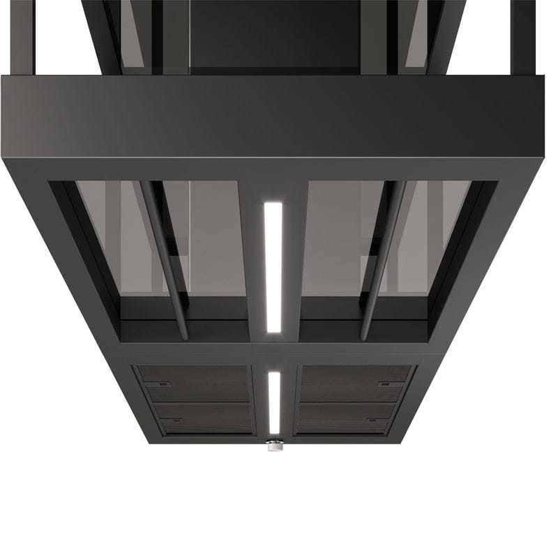 Faber 70" T-Shelf Matte Black Range Hood TSHIS70BK600