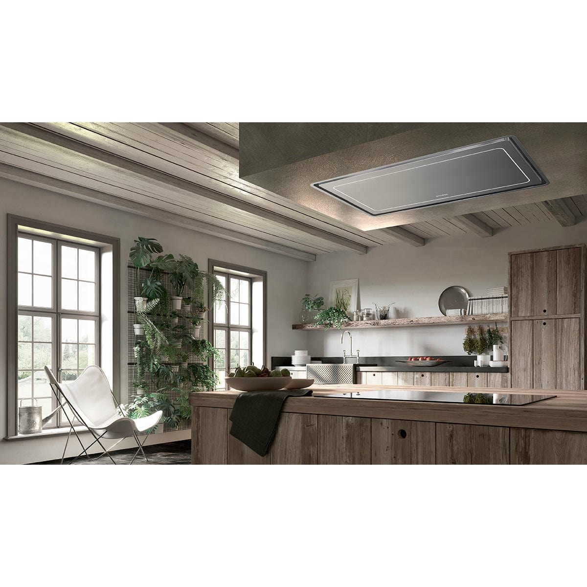FABER 36 inch High Light 600CFM Stainless Steel Range Hood HILTIS36SSNB I Luxury Appliances Direct