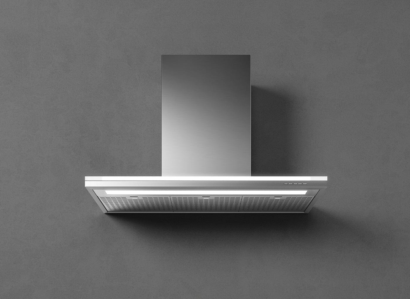 Falmec 36''/90cm Lumen NRS, Island hood - 500CFM - FNLUM36I5SS-R I Luxury Appliances Direct