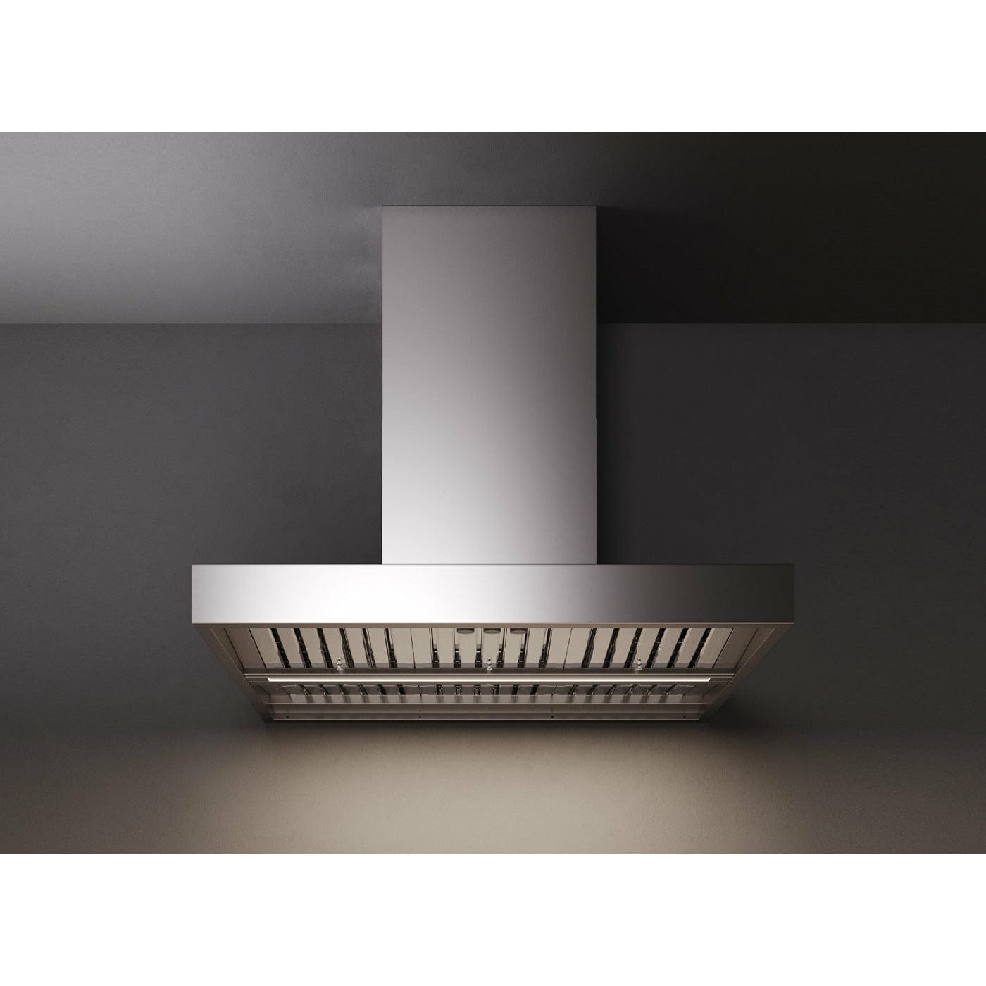 Falmec Line 48" Wall Mount Outdoor Hood, 1200 CFM w/ LED lighting, Pro Baffle Filters, Knob control and Scotch brite stainless steel (AISI 304) FOLIN48W12OS I Luxury Appliances Direct