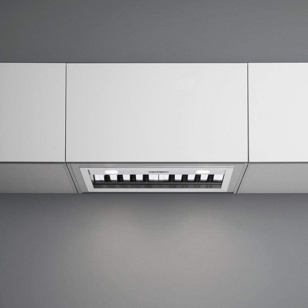 Falmec Massimo 46" Wall Mount Insert Liner, 1000 CFM, 19" Deep w/ Pro Baffle Filters, Knob control and LED FIMAS46B9SS-3 I Luxury Appliances Direct
