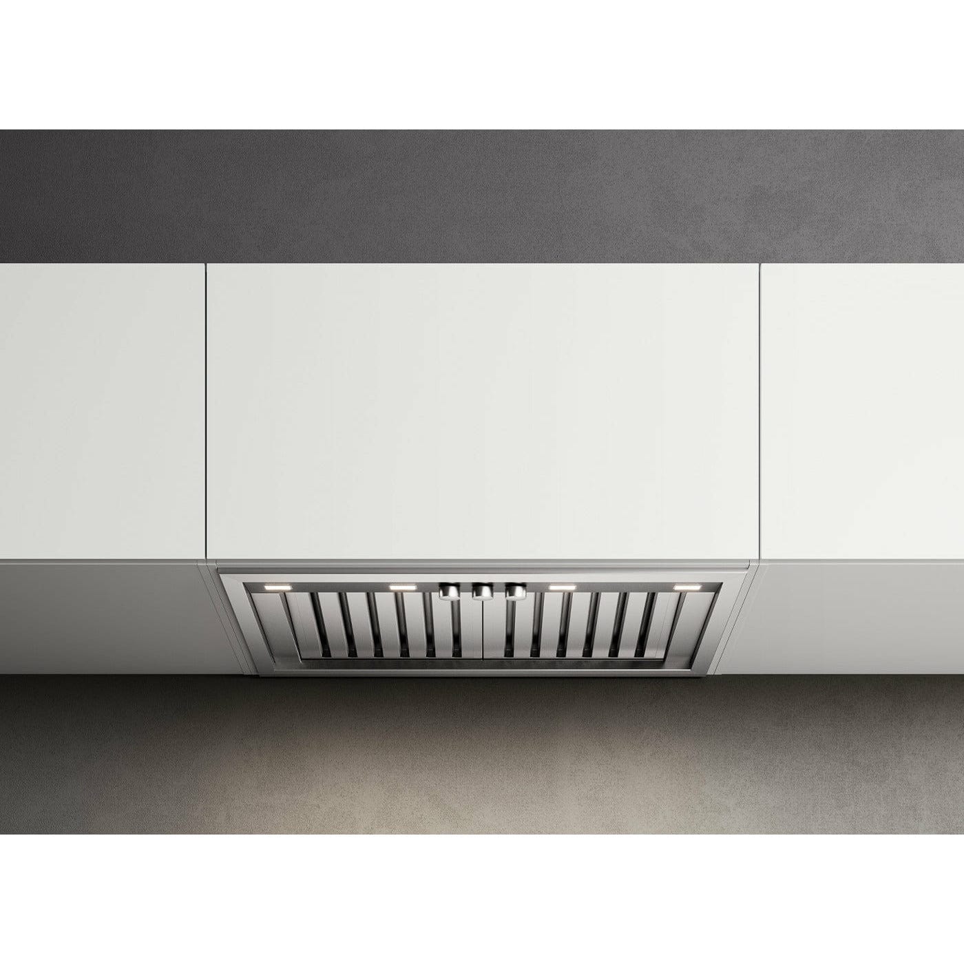 Falmec Massimo 46" Wall Mount Insert Liner, 1000 CFM, 22" Deep w/ Pro Baffle Filters, Knob control and LED FIMAX46B9SS-3 I Luxury Appliances Direct